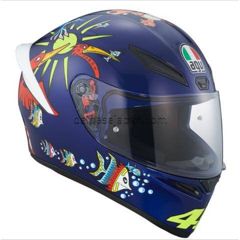 AGV K1 ZOO BLUE HELM FULL FACE