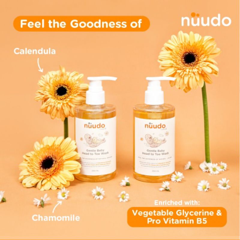 Nuudo - Gentle Baby Head To Toe Wash