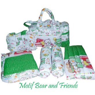 Promo !! SALE !! SET KADO tas bayi chekiddo/gift set 4 in 1 chekiddo