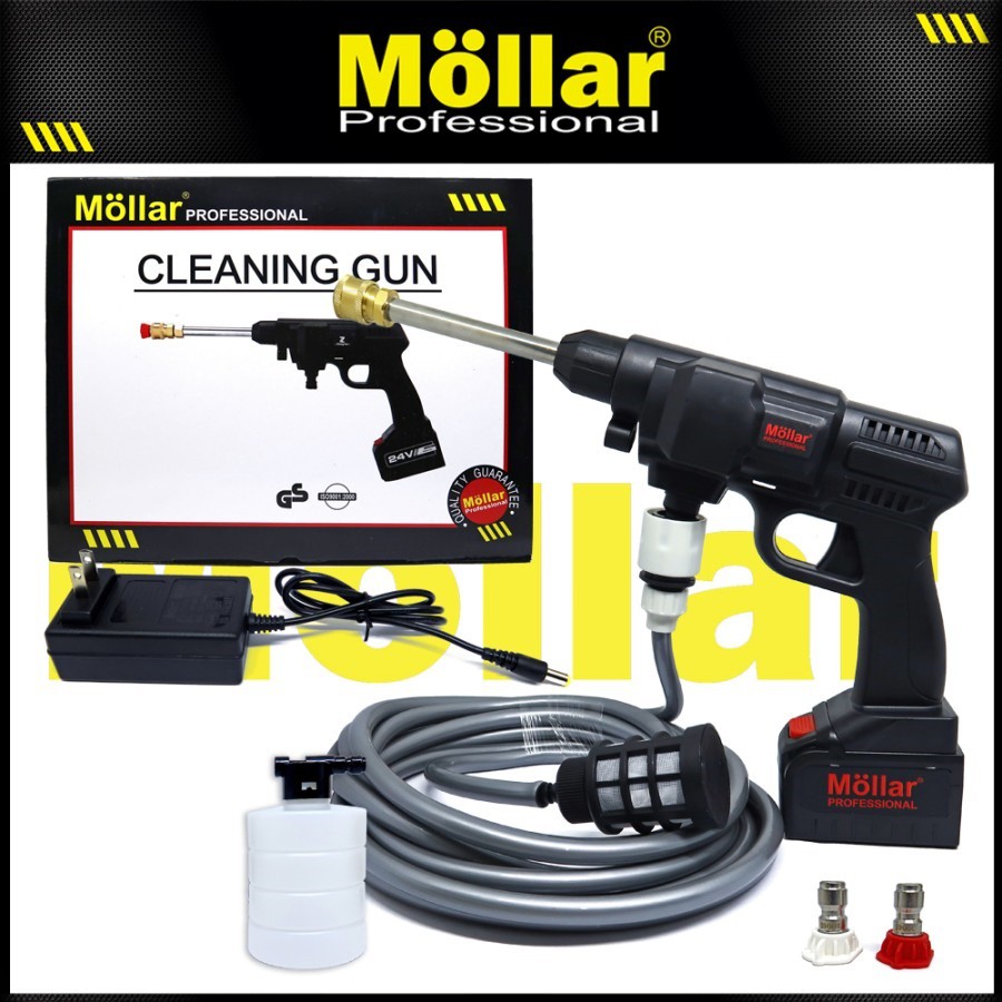 Mesin Mencuci Motor/Mobil/Jet Cleaner Baterai HPW24V Mollar