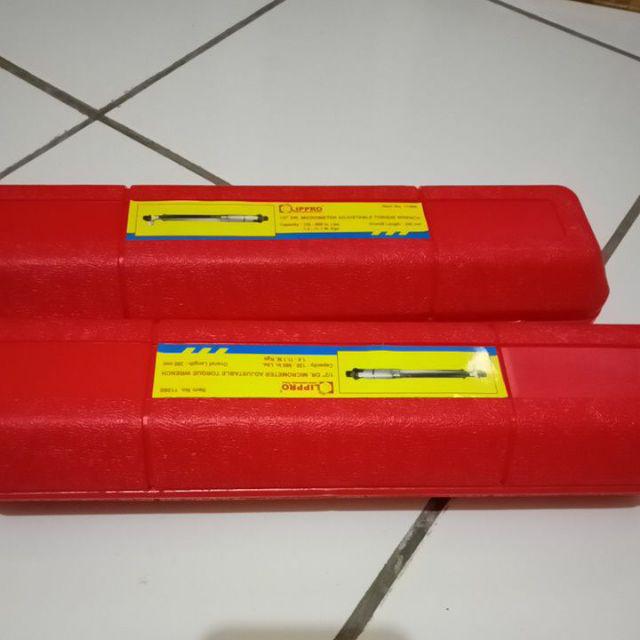 Kunci Momen Moment Torsi Torque Wrench 1/2 Motor Lipro 1.4 -11.1 M.kgs Pengencang Dan Pengendur Baut