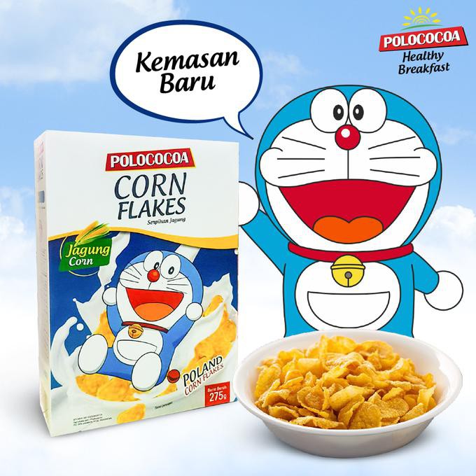 

Ms49M6 Cornflakes Original 275 Gram Doraemon Polococoa Corn Flakes S5Mq0S