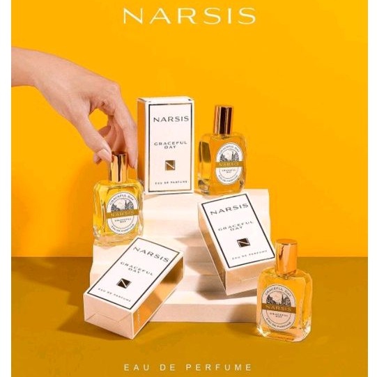 Parfum Narsis Graceful day ORIGINAL 100%  | Grace Ful Day Influence Lovable Parfume ( DURENCE PARFUME ) Edp Original 50 ml Wangi Tahan Lama  PARFUM NON ALKOHOL Inspired PARFUME