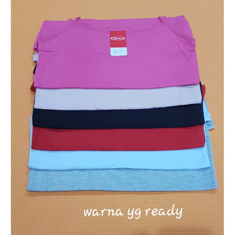 3 pc Tanktop wanita merk Sorex kode 332