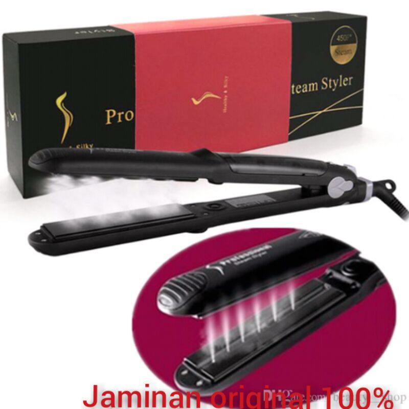 UBEATOR-UBT-CATOK KOREA/CATOK UAP KOREA-Catokan Uap Profesional Hair Steam Styler   Catok Salon Korea/Catokan Korea /Profesional Hair Salon Steam Styler /ORIGINAL CATOKAN TOURMALINE/ALAT PELURUSAN SALON  PROFESIONAL/CATOKAN MEDAN