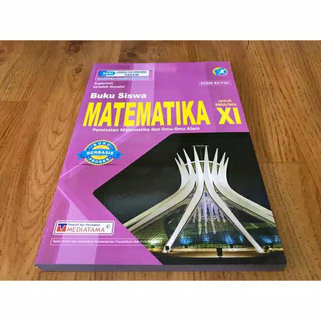 Jual Buku Siswa Matematika Kelas Xi 11 Sma K13 Revisi Mediatama Indonesia Shopee Indonesia