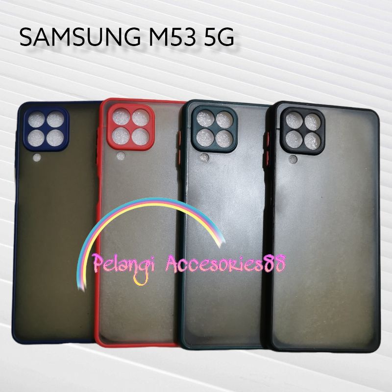 CASE SAMSUNG M53 5G SOFTCASE CASE DOVE CASE FULL COLOUR