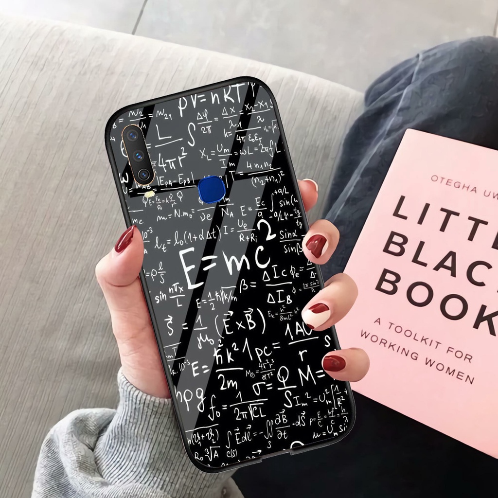 (GC 01) Softcase Kaca Vivo Y12 - Kesing Kaca Vivo Y12 - Case Cantik Vivo Y12 - Case Kekinian Vivo Y1