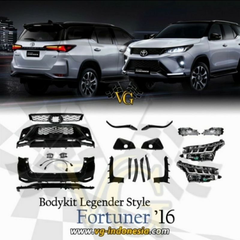 Bodykit fortuner legender style