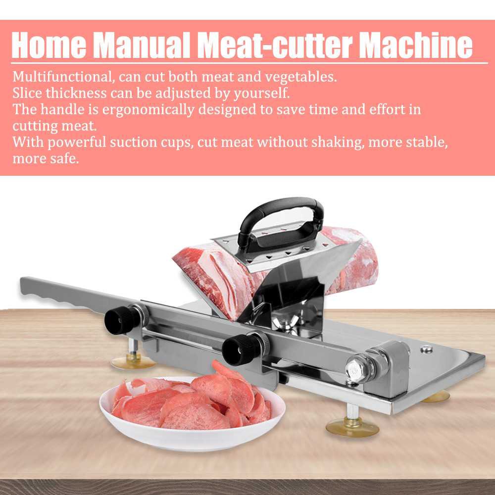 Alat Pengiris Pemotong Daging Sayuran Buah Stainless Steel Meat Slicer