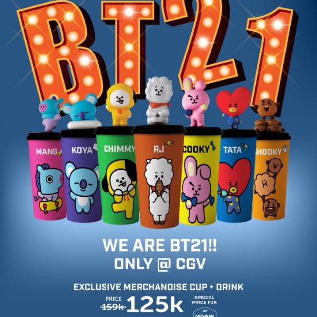 TUMBLR BT21 X CGV REGULER