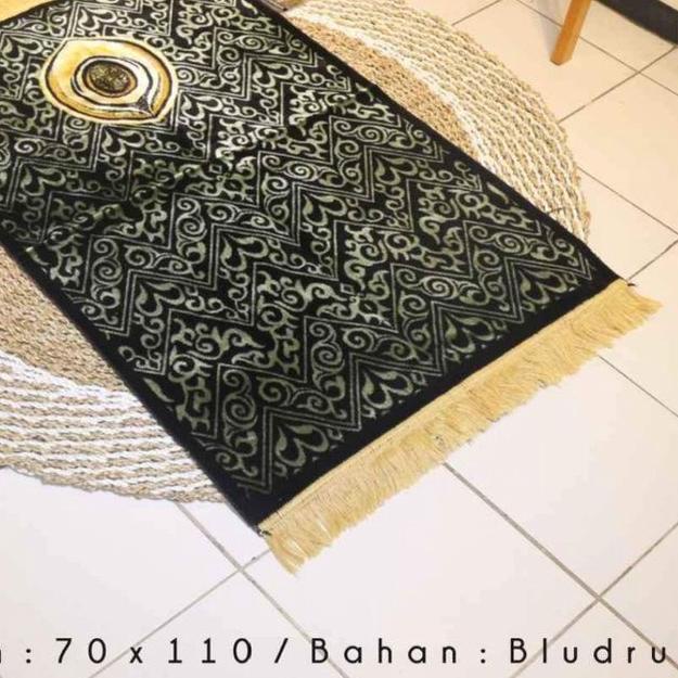 sajadah turki premium tebal motif kiswah