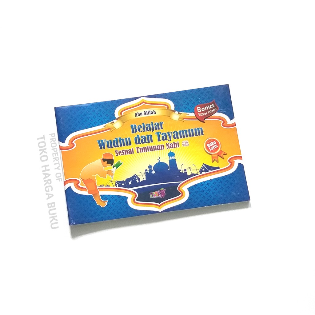 Foto Buku Anak Belajar Wudhu dan Tayamum sesuai Tuntunan Nabi - Media Sholih