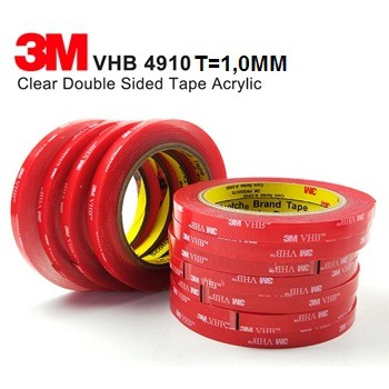 

DOUBLE TAPE 3M VHB 4910 CLEAR 8MM X 4.5M