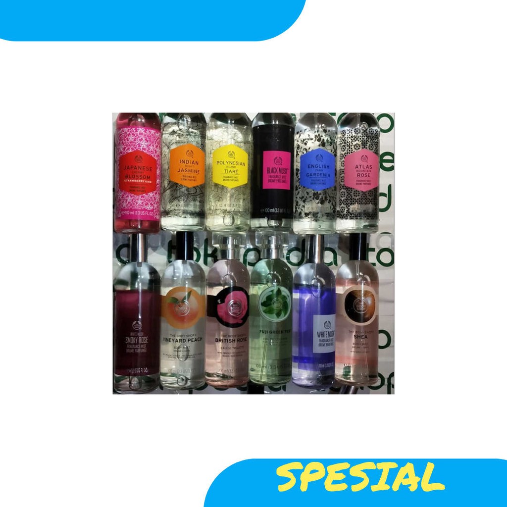 NEW The Body Shop / Body Mist 100ml ORIGINAL REJECT