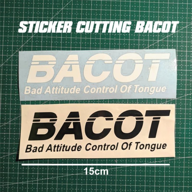 STIKER CUTTING BACOT STIKER BACOT STIKER MOTOR STIKER HELM