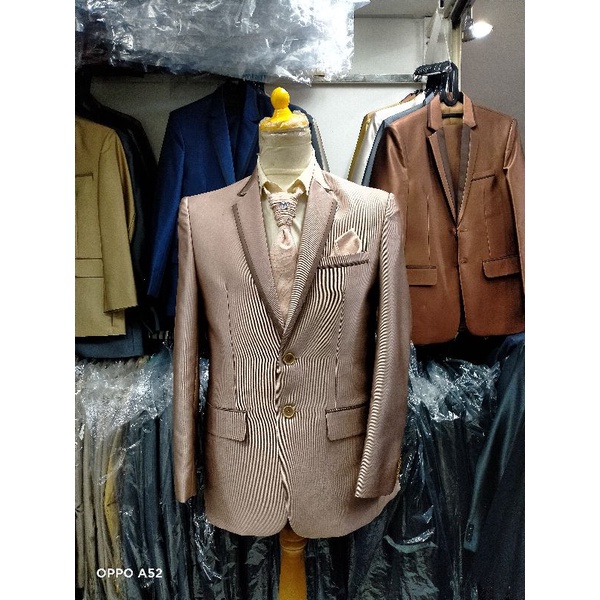 jas rose gold jas formal  jas wedding jas pengantin jas nikah jas slimfit jas wisuda jas pria