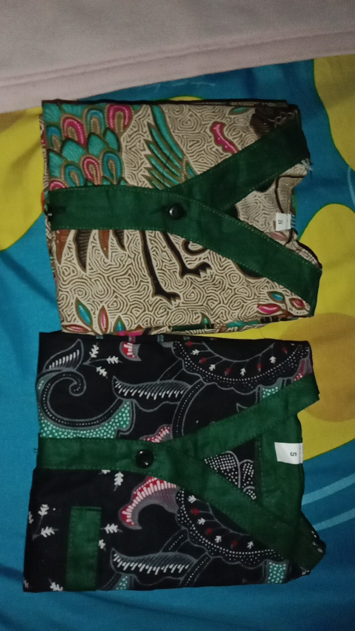 Setelan Batik Piyama Anak Bayi Balita Cewek Cowok Kekinian Bahan Adem Banget  Produksi Sendiri