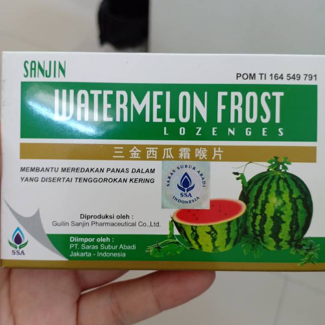 Watermelon Frost permen