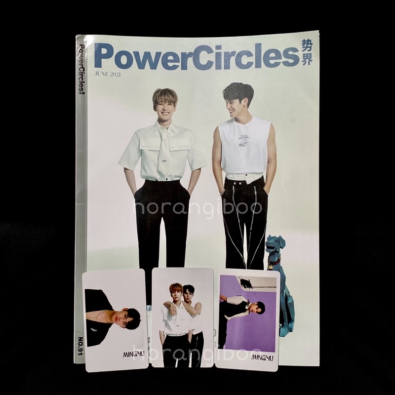 SEVENTEEN POWERCIRCLE MAGAZINE MINGYU VER