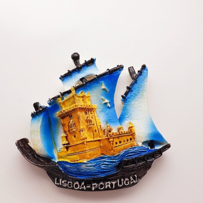 3D Fiber Souvenir Negara magnet Kulkas Tempelan kulkas PORTUGAL Lisboa