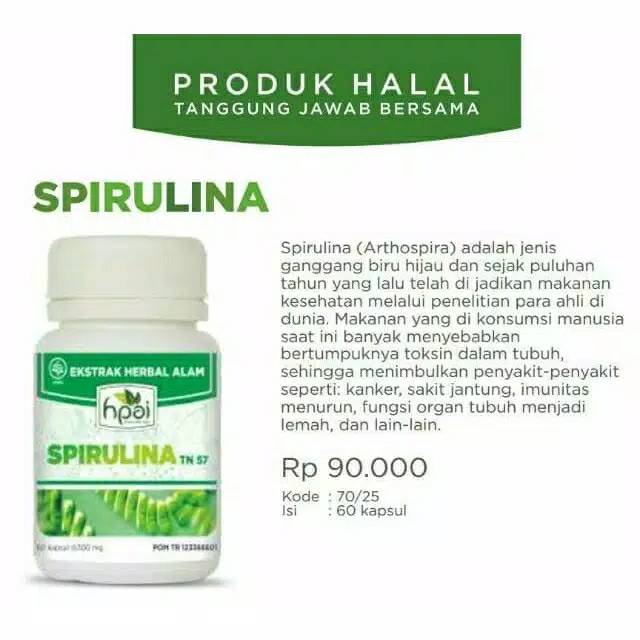 spirulina HPAI HNI