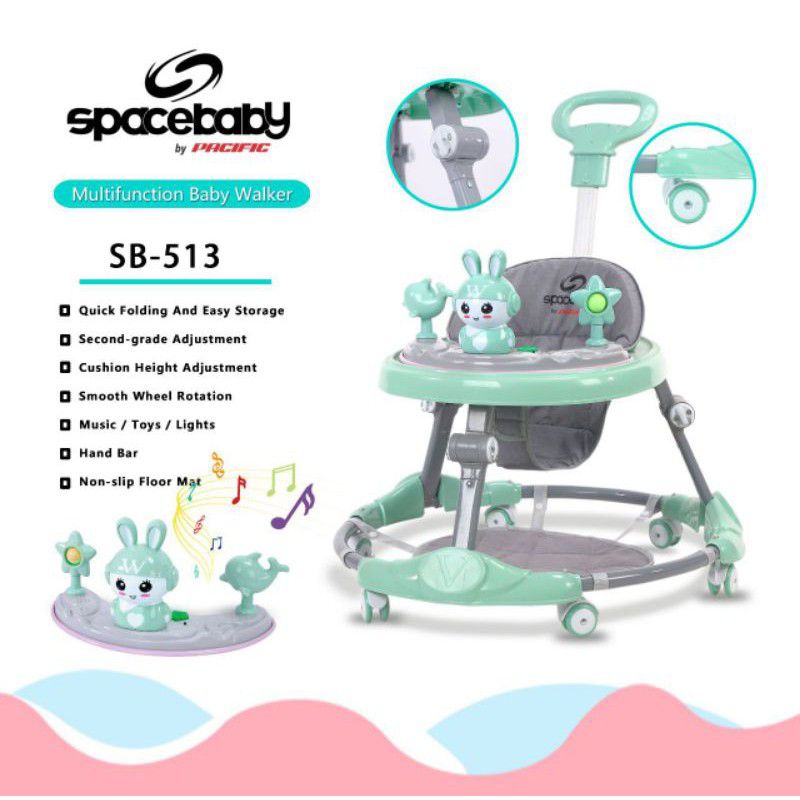 Baby walker kereta bulat Bayi/ Apollo SB513 & 512