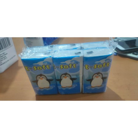 ❤️WR❤️ T-SOFT TISSUE WAJAH | Tisu 250s / 180s / 6 in 1 Tsoft 2 py T Soft-Pocket 6pcs