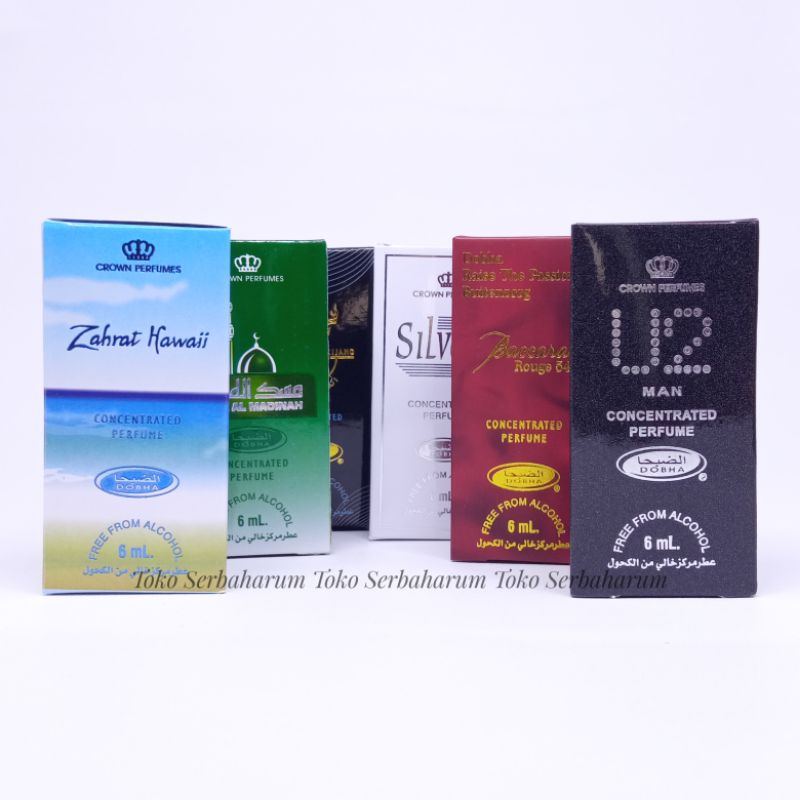 Grosir Parfum Minyak Wangi Dobha 6ml Original 1 Box 6 Botol