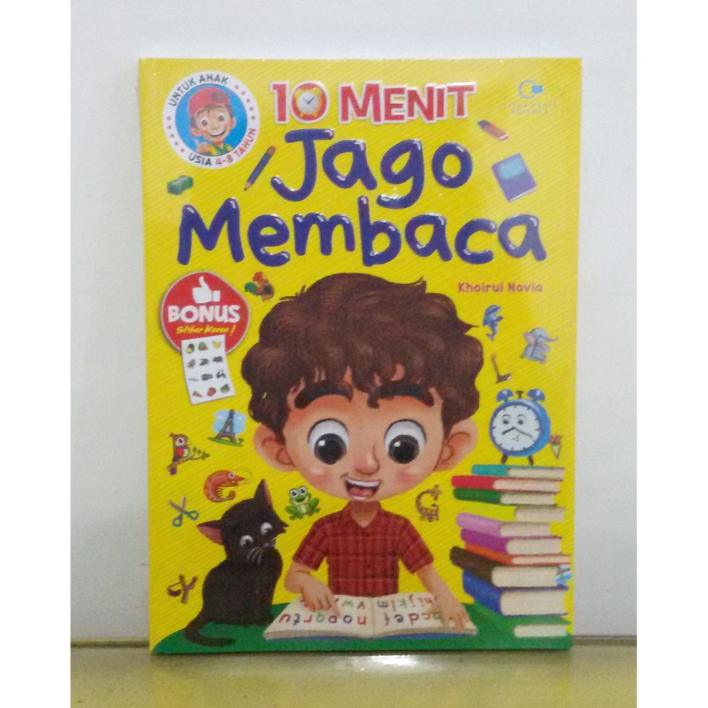 Buku Anak 10 Menit Jago Membaca