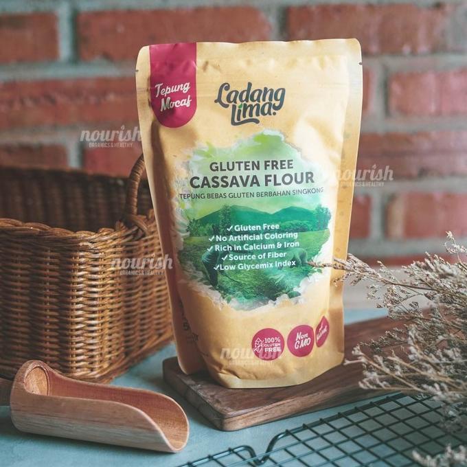 

Ladang Lima, Gluten Free Cassava Flour 500gr