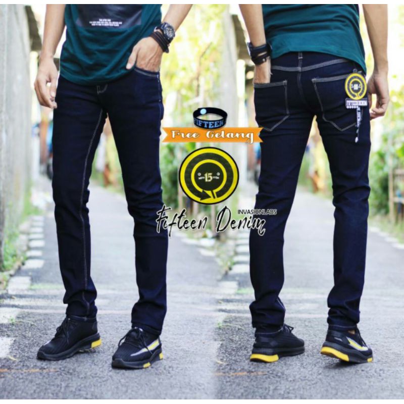 Celana Jeans Stret Slimfit Panjang pria Celana skiny Sinze S-XXL