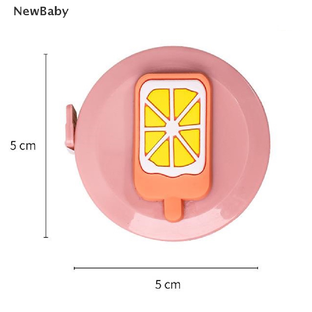 1pc Meteran Retractable Portable Motif Kartun Lucu Untuk Mengukur Tubuh Bayi