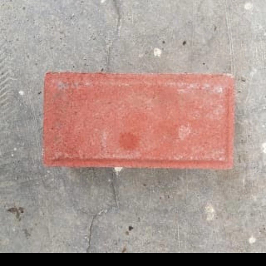 paving block / conblock / konblock /bata tebal 8cm - Merah/ABU