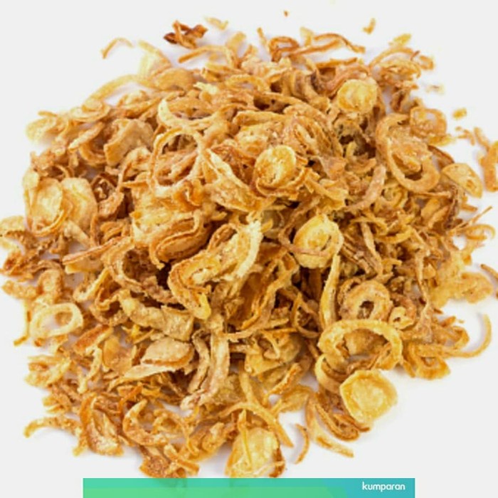 

10cscss Bawang Goreng 100 Gram Netto Renyah Halal Dscscv