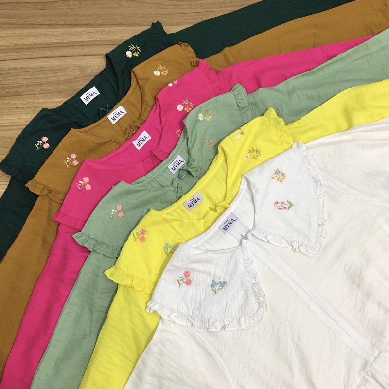 Khanza Embroidery Cotton Dress