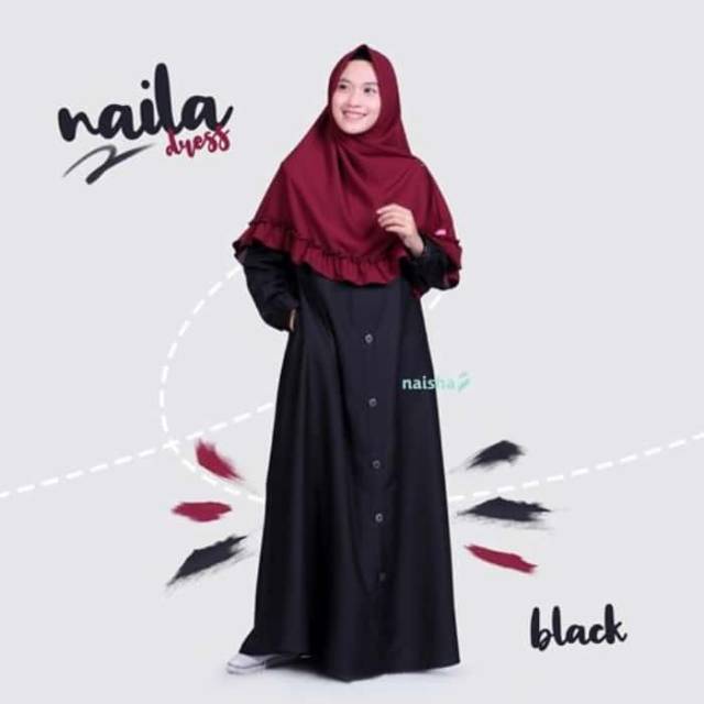 Naisha Hijrah Gamis Naila Dress
