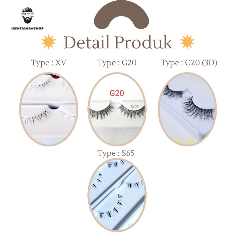 PUSAT BULU MATA PALSU TANGERANG - EYELASH EXTENSION G11/3D, 110, WSP X, G20/3D, M3