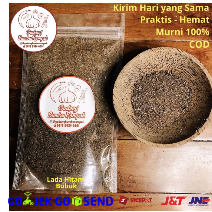 

πPROMO☚ rempah Lada Bubuk 100 Gr Rempah Bumbu Dapur