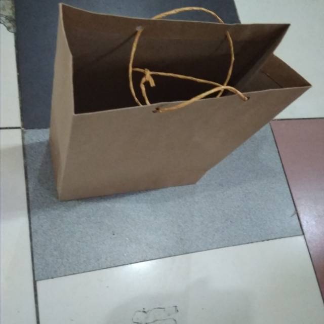 

Paper bag buku tali kertas isi 12pcs terlaris dan murah
