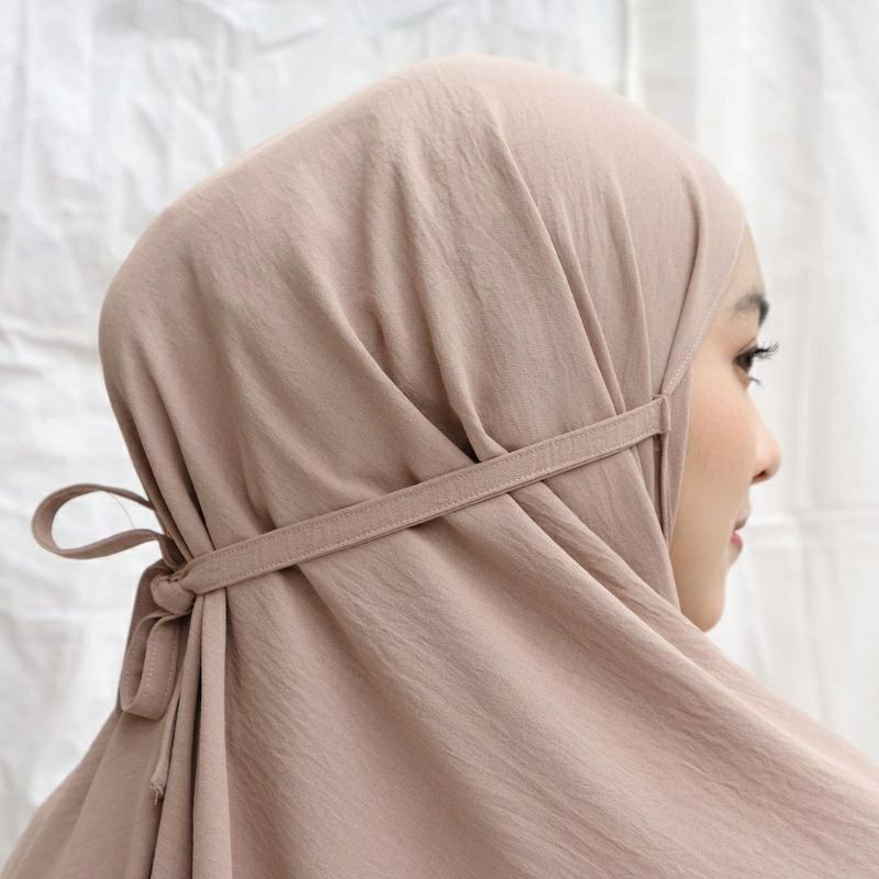 Jilbab Bergo Crinkle Airflow | Bergo Maryam Crinkle Jumbo