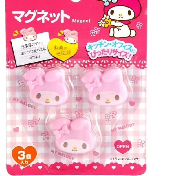 

✳ Hello kitty my melody magnet white board ←