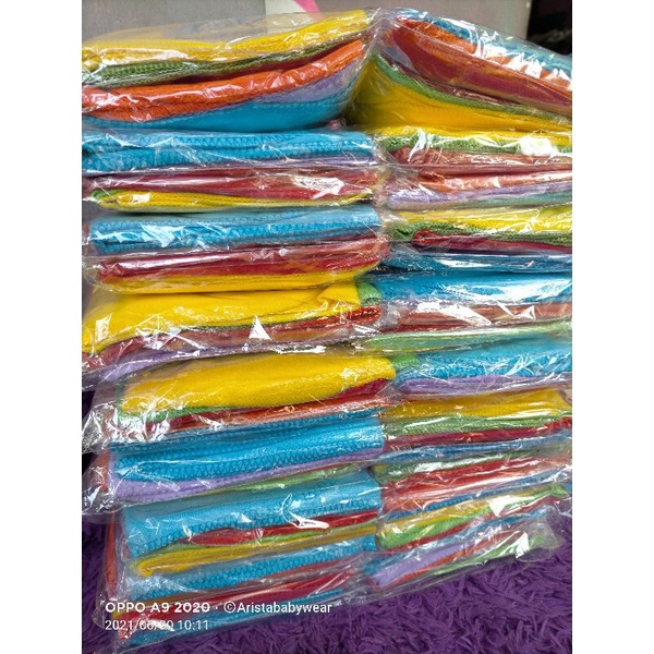 ILHAM BABY - (3pcs) Gurita bayi perekat praktis, warna polos rainbow