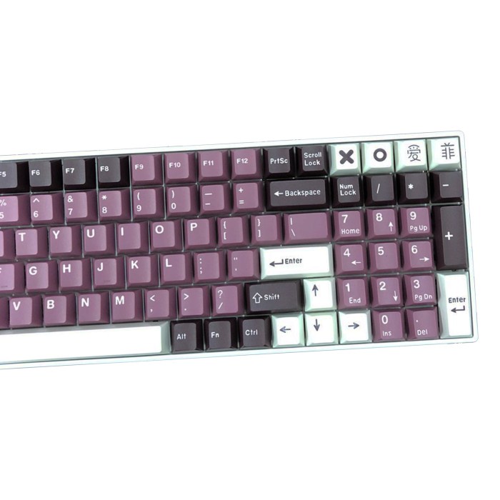 KEYCAPS ABS BINGSU CHERRY PROFILE DOUBLE SHOT MECHANICAL KEYBOARD