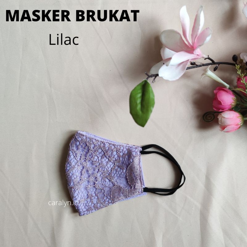 MASKER ANAK BRUKAT EARLOOP NON HIJAB MEWAH