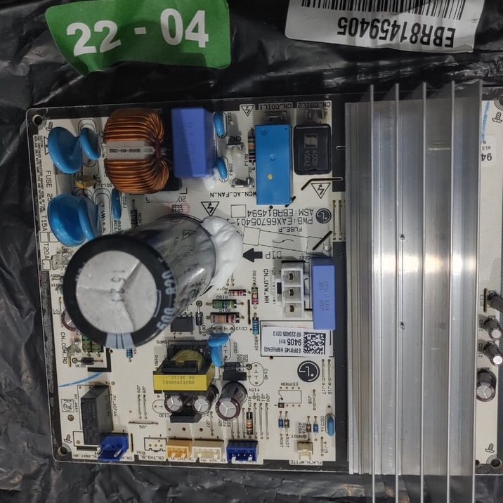 (ORIGINAL) PCB OUTDOOR LG T06EMV / E06FMV / EBR81459405 / EBR81459411 / T06EV3 / Modul OUTDOOR AC LG