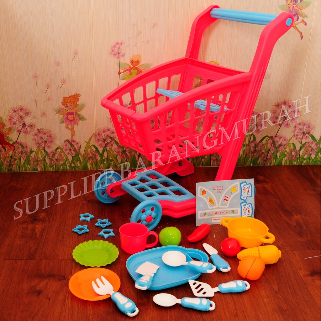 Mainan Trolly Swalayan Tebal HM0196
