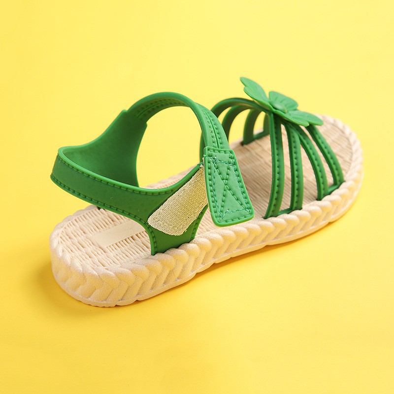 HappyOliver SUNSET BEACH Sandal Anak Perempuan Bahan Karet Model Lucu 0-5 Tahun Import