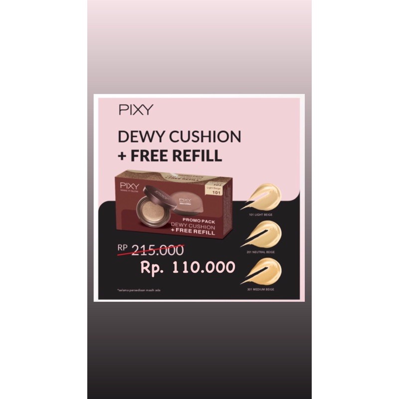 PIXY DEWY CUSHION BUY 1 GET 1