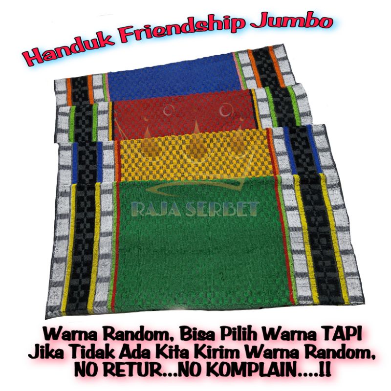 Handuk Mandi Murah / Handuk Pantai / Handuk friendship uk 72 x 138 Cm